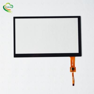 China Industrial I2C anti-glare interface GT911 FT5316 7 inch touch screen custom glass touch panel transparent kit 7 for sale