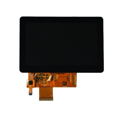 China Industrial 5 inch screen tft lcd with touch Parallel RGB Focaltech FT5446 I2C capacitive interface for sale