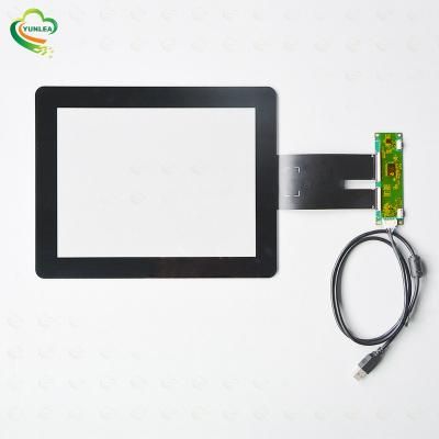 China LCD Projector Screen Panel 104 Inch AG USB I2C Interface EETI ILITEK Transparent Glass Touch Screen 10.4