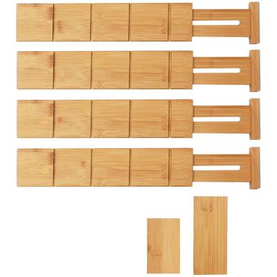 China Large Viable Organizer Divider, Expandable Adjustable Drawer Dividers, Dresser Drawer Drawer Divider for Kitchen for sale