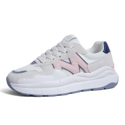 China Disposable women's hot shoes2022Internet dad shoes spring leather Korean style running shoes new student sports shoes for sale