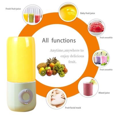 China Usb Rechargeable Mini Smoothie Hand Blender Mobile Portable Car Fruit Juice Cup Mini Commercial Automatic Orange Electric Juicers for sale