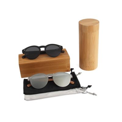 China 2020 Fashion Wooden Sunglasses One Piece Lens Polarized Logo Bamboo Sunglasses Custom Wooden For Girls for sale