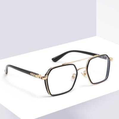 China Reading Game Working Trendy TR90 Blue Light Oversized Anti Square Reading Blue Light Blocking Glasses for sale