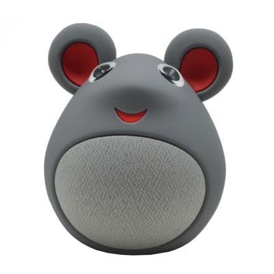 China M919 Portable Mini Hi-Fi Speaker Kids Wireless Toy Mini Cute Cartoon Wireless Mouse Cartoon Wireless Speaker for sale