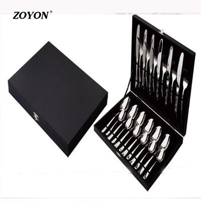 China European 24pcs Disposable Wholesale Flatware Set for sale