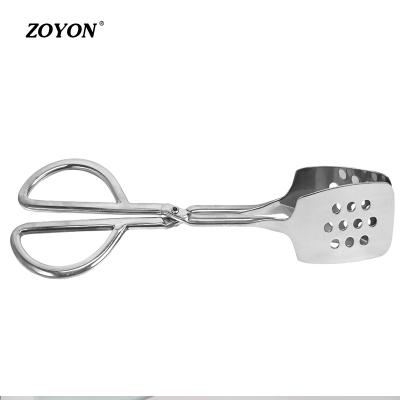 China Sustainable whole sale stainless steel food tongs for hotel and restaurnat for sale