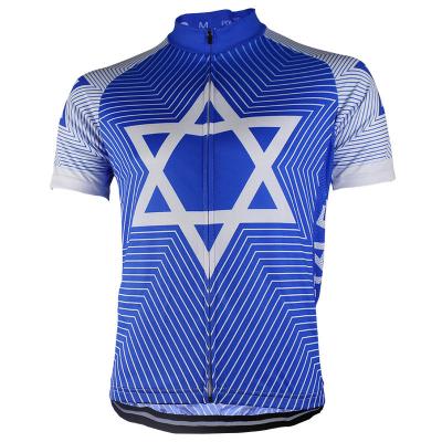 China HIRBGOD TYZ161-01 Israel Outdoor Breathable Summe Cycling Tank Top Men Cycling Short Sleeve Cycling Jersey Comfortable Plus Size Clcing Wear for sale