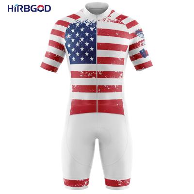 China Wholesale Team Tri Raglan Short Sleeve Cycling Tank Top from HIRBGOD USA Star Profile LASER-CUT Breathable Lightweight Tri Custom Tank Top for Men for sale