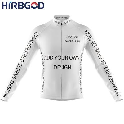 China HIRBGOD Cycling Jersey Cycling Team ODM&OEM Service Cycling Jersey Breathable Men's Custom Long Sleeve for sale