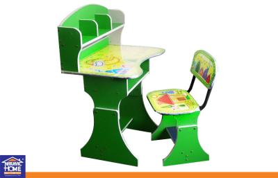 China School Kids Study Table and Chair , Toddler Table and Chairs with Particle Board for sale