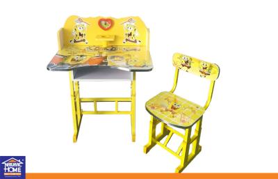 China Wood Study Table and Chair for Kids / Children Furniture , Strong School Furniture for sale