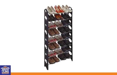 China Ikea Furniture Plastic Collapsible Shoe Storage Racks Waterproof Indoor Shelves for sale