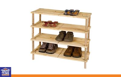 China Wooden Collapsible Over Door Shoe Storage Racks Space Saving and Portable for sale