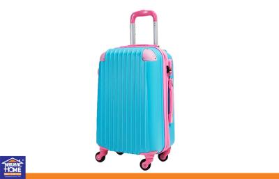 China Patchwork Travel Luggage Cases Fashion 4 Wheels School Bags 20 Inch 24'' 28'' Customized for sale