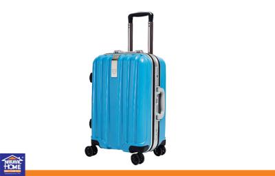 China Vertical Strip Business Hand Luggage Case , Portable School Luggage Bags For Children for sale