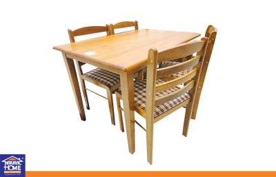 China Wood Dining Tables with Chairs Set Wooden Home Furniture Dining Room Tables and Chairs for sale