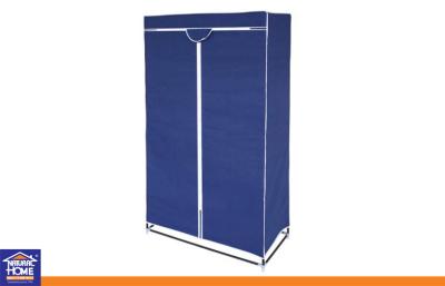 China Folding Small Non Woven Wardrobe Student Apartment Closet with Ziper for sale