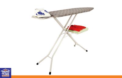 China Folding Mesh Top Sturdy Ironing Boards with Wire Holder and Iron Holder for sale