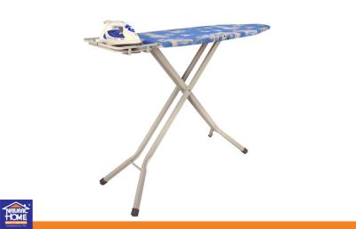 China Big Foldable Height Adjustable Home Ironing Boards / Iron Board with Cover for sale