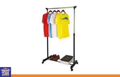 China Free Standing Single Pole Clothes Drying Racks / Laundry Rack Sturdy and Space Saving for sale