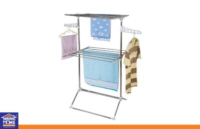 China Home Boutique Collapsible Clothes Drying Racks Free Standing Metal Clothing Hanger for sale