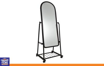 China Standing Full-length Bathroom / Dressing Room Mirror Fashion Home Decoration Furniture for sale