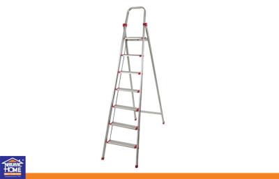 China Multi-steps Home Furniture 7 Steps Aluminium Step Ladders Portable and Lightweight for sale