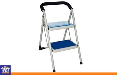 China Safety Steel Home Ladders Small Lightweight 2 Step Ladder for Library or Kitchen for sale