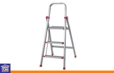 China Folding 3 Step Home Aluminium Ladders / Folding Step Ladder Household Tools for sale