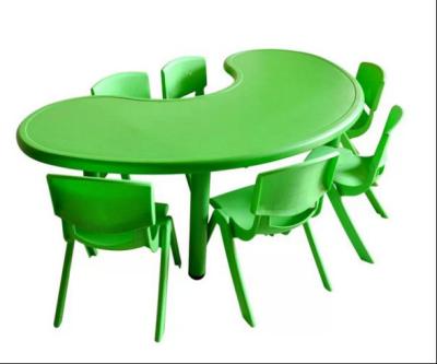 Chine Tableau d'étude d'enfants de vert de tube de 60mm et matière plastique réglée de chaise à vendre