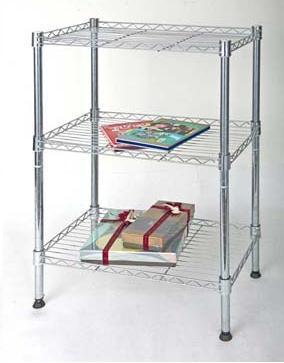 China Chrome Metal Storage Racks / Shelves Multi Function Home Shop for sale