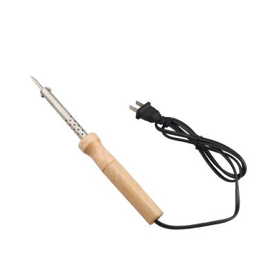 China OEM 30W-150W Multi Functional Customize Electric Soldering Iron With Wooden Handle for sale