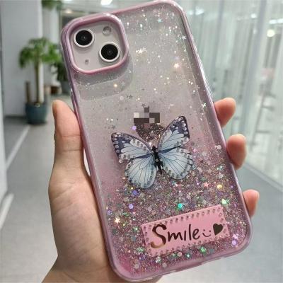 China Shockproof Epoxy Shinning Mobile Phone Case With Small Moq Fundas For Apple Max 14 Pro For Sam S22/S22 Ultra /S22 Plus for sale