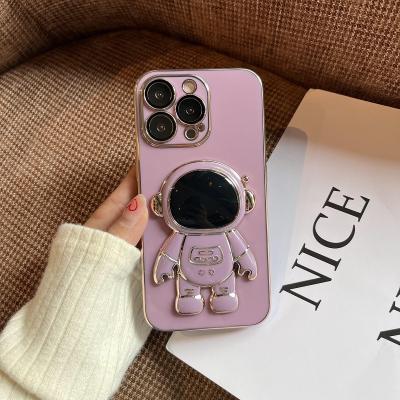 China ELGZ Ring Kickstand Shockproof Phone Case With Astronaut Designs Phone Case For SAM A32 5G For A53 5G for sale