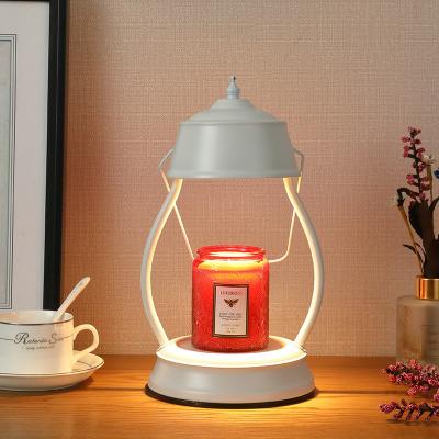 China Yankee Metal Electronic Flameless Candle Heaters Electric Wax Melts Burner Candle Wax Warmer Lamps with Timer and Dimmable for sale