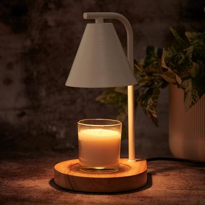 China Metal Candles Light Dimmable Electronic Flameless Pot Scented Candle Melter Wax Lamp Yankee Warmer Melting Melts for sale