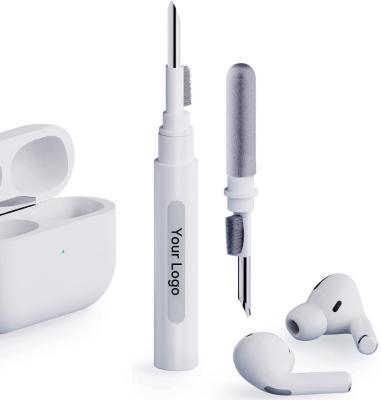 中国 Portable Blue Tooth Earbuds Cleaner Kit 3 in 1 Compact Portable Multifunctional Cleaning Kit Cleaner Kit for Airpods 販売のため