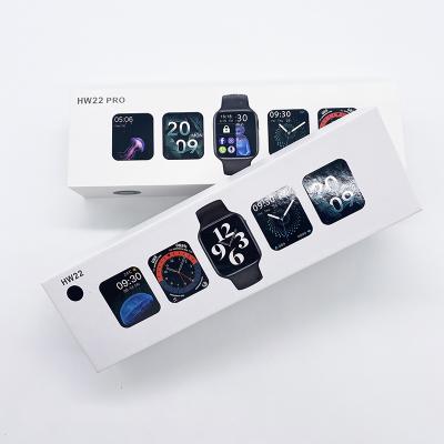 China MP3 playback 2021 custom watch face BT calls smart watch 1.75 series hw22 6 series wearfit iwo smartwatch inteligente reloj en venta