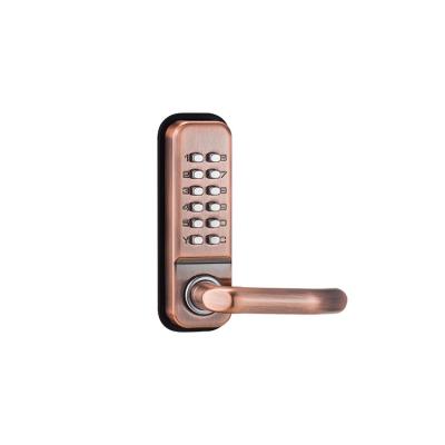 China Wholesale Price 4 Digits Zinc Alloy New Arrival Code Combination Keypad Password Mechanical Door Lock for sale