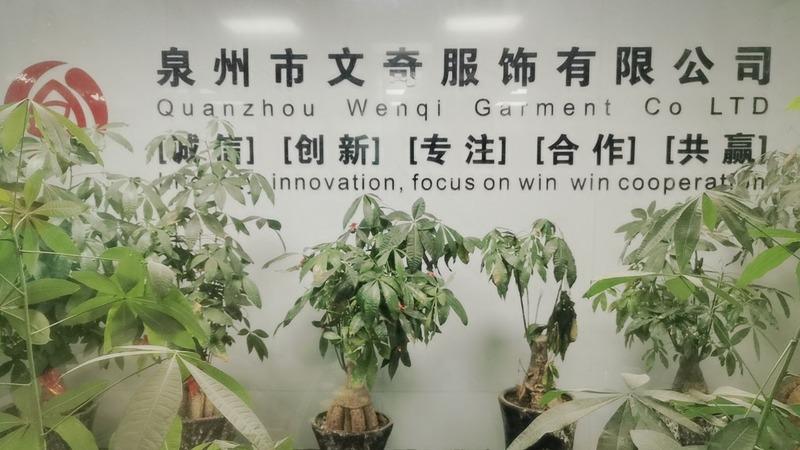 Verified China supplier - Quanzhou Wenqi Garments Co., Ltd.