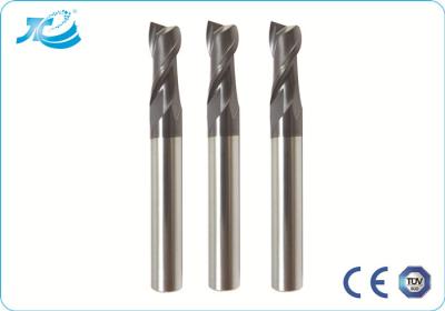 China 2 Flute End Mill Tungsten Steel , Tungsten Carbide End Mill for sale