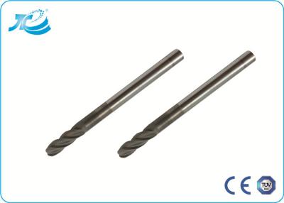 China 4mm - 25 mm Shank Diameter Solid Carbide End Mill , 2 - 4 Flute End Mill for sale