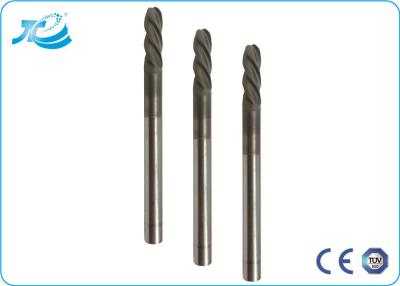 China 1mm 2mm 3mm Diameter 4 Flute End Mill for Stainless Steel / Roughing To Finishing for sale