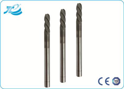 China 55 / 60 / 65 Hardness Hard Milling End Mill with 50 - 100 mm Overall Length for sale