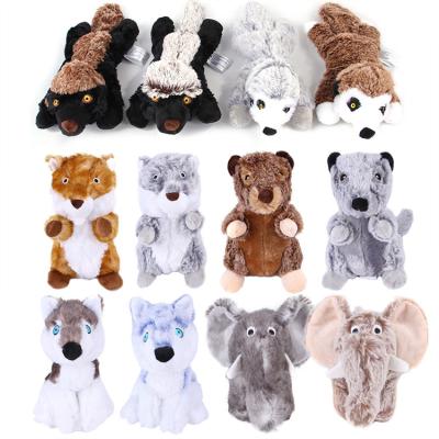 China Amazon Makers Stocked Pet Plush Toys Dog Squeaky Molar Toy for sale