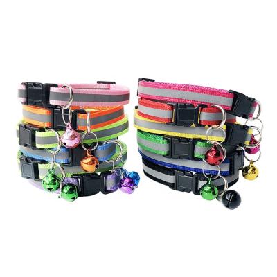 China Best Selling Amazon Reflective Detached Cat Collar with Bell for sale