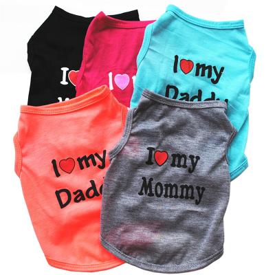 China Amazon Best Seller Sustainable Wholesale Fashion Cute Summer Apparel Pet Funny Dog Clothes For Pet for sale