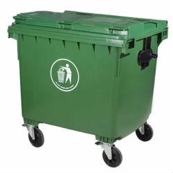 China 1100 L Viable Large Outdoor Street Waste Bin Wheelie Bin for sale