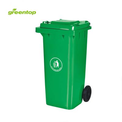 China Sustainable Recycling Waste Bin 100 Liter Plastic Bin Sale Price for sale